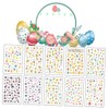 Minkissy Special Easter Nail Stickers 10pcs Nail Art Decals Creative