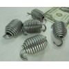 SherrodSurplus Lot 5 Internal Swivel Coil Extension Springs 2" Grip
