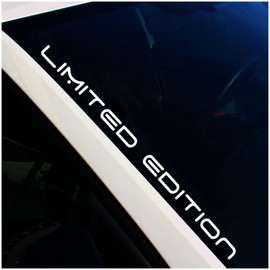 Finest Folia Finest Folia FS24 Frontscheibenaufkleber Limited Edition (Wei? Glanz, Au?enklebend)