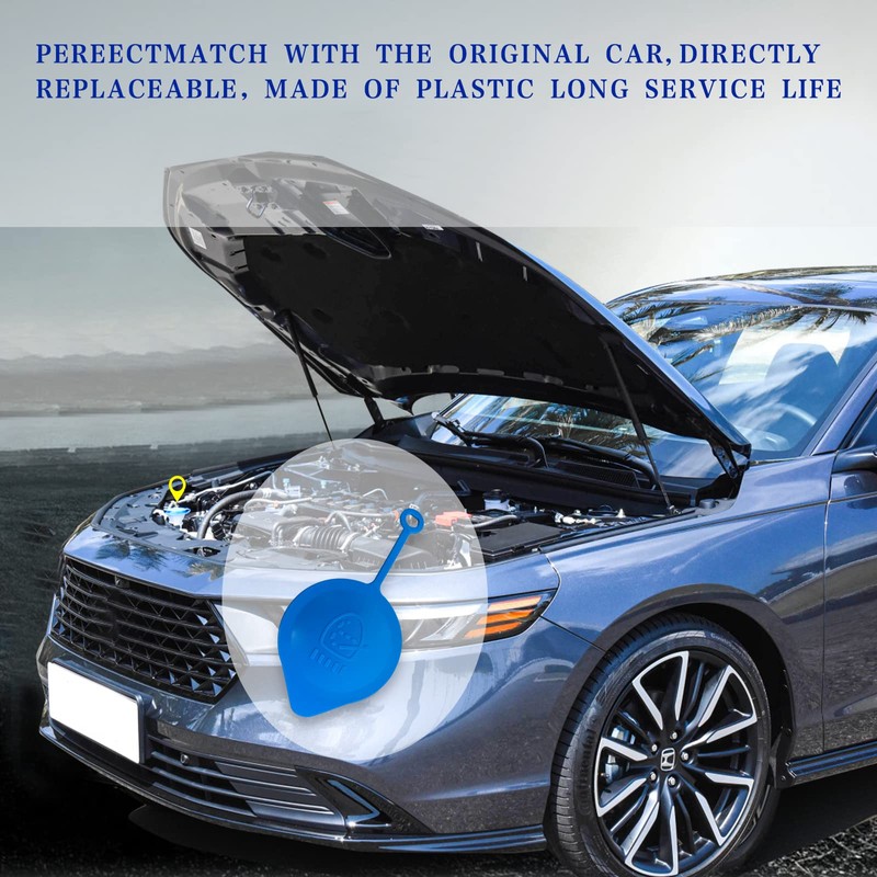 Windshield Washer Bottle Cap Small Ring Lid Cover, Compatible With