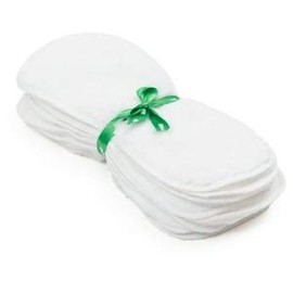 Little Lamb Washable Nappy Fleece (Pack of 10) - Size 2 (35 x 14 cm) - Super Soft Nappy Fleece, Fleece Inserts, Cloth Nappy Fleece for Cloth Nappies. Washable Fleecy Nappy Liners Set of 10