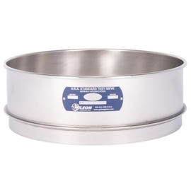 12" Sieve, All Stainless, Full Height, No. 4