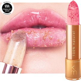 Karen Murrell Exfoliante Labial Natural: 100% Natural, Hecho En Australia Y Sin Crueldad Animal | Pule Con Cristales De Azúcar | Nutre Con Aceites De Karité, Jojoba Y Aguacate | Para Unos Labios