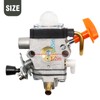 Hoypeyfiy C1Q-S174 FS90R Carburetor Kit Replacement for Sthil FS87 FS90