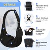 SlowTon Dog Carrier Sling - Thick Padded Shoulder Strap Adjustable
