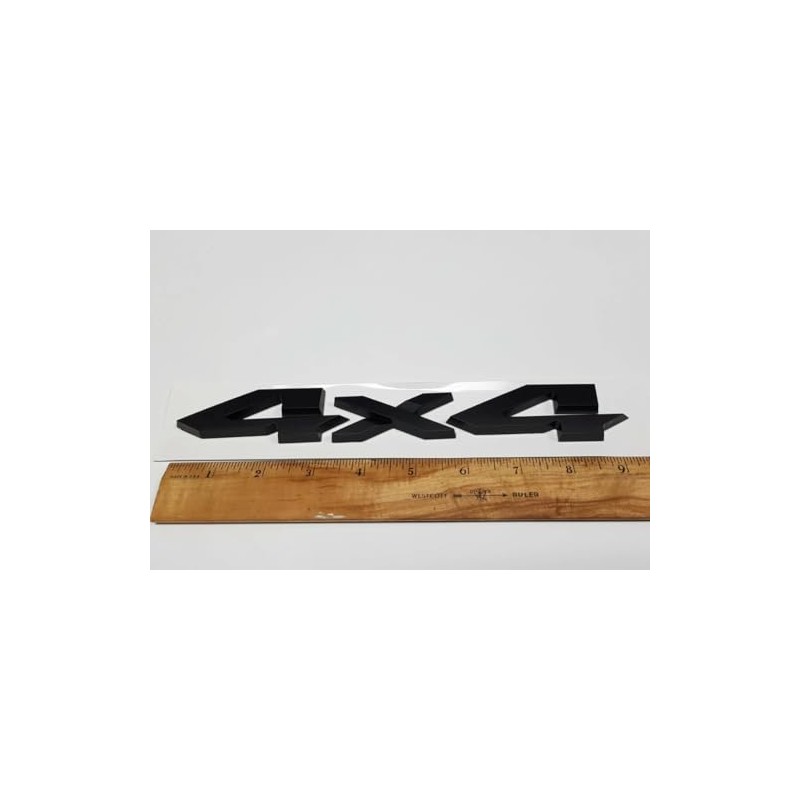 1Pc 4x4 Emblem Rear Tailgate Nameplate Letter Logo Badge 3D