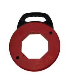 Fish Tape and Electrical or Wire Puller with Flat Steel Grab Clip (Choose Length) (200 Feet)