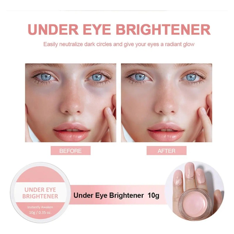 Iluminador Y Corrector Rosa Para Debajo De Los Ojos, Correct
