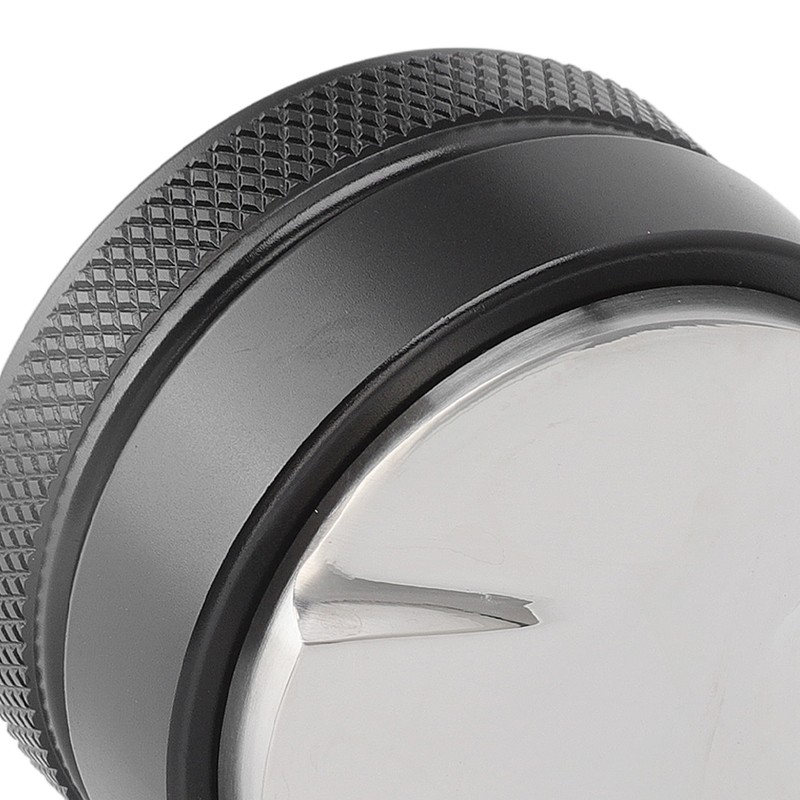 Coffee Distributor Adjustable Depth Tamper Press Hammer Distribution Tool for