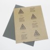 5 Sheets Sandpaper 1500 Grit Waterproof Paper 9"x11" Wet/dry Silicon