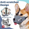 LUCKYPAW Dog Muzzle Soft Muzzle for Small Medium Dog Poodle