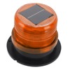 Solar Beacon Light Caution Light 8 LED Dusk to Dawn