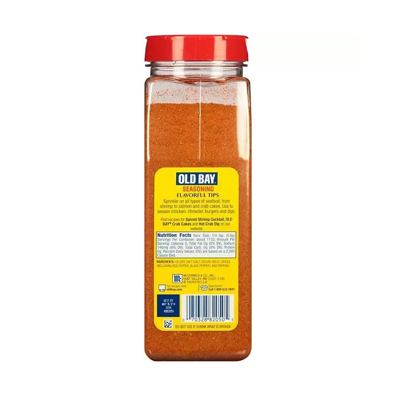 Old Bay Pack Of 2, Old Bay Seasoning 24 oz.