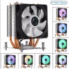 Intel Heatsink CPU Cooler LED RGB Fan 4 Pin Intel