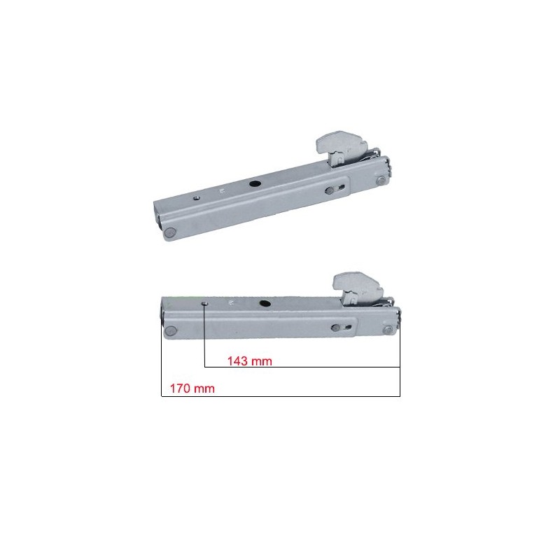 Easyricambi Set of 2 Hinges Maxi Oven - Heavy Door