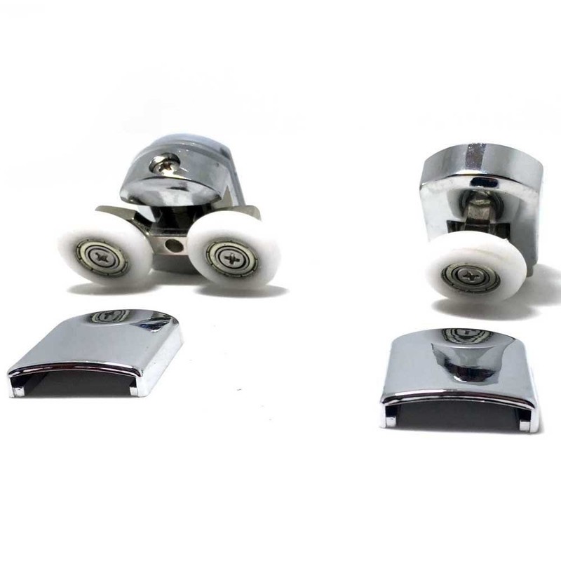 Set of 8 Shower Enclosure Door Zinc Alloy Rollers/Runners/Wheels (Roller