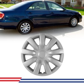 Wolfx 15 inch Wheel Cover Rim Hubcap Snap On for 2002 2003 2004 2005 2006 Toyota CAMRY