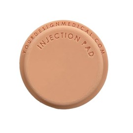 Injection Pad Trainer - Practice Air or Fluid Injection Task Training on Silicone Rubber Pad with Sponge Embedded - Hand Made in The USA by Your Design Medical 2024