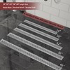 muschbath 28 Inch Linear Shower Drain, Brushed Nickel Shower Drain,