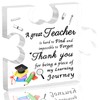 Teacher Gifts, Thank You Gift - Puzzle Shaped Acrylic Plaque