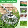 EOONTOON 10 Inch Indestructible Trimmer Weed Eater Head，Steel Wire Grass