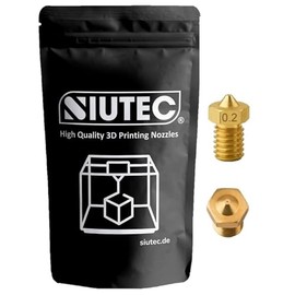V5/V6 Premium Nozzle/Nozzle, 0.2 mm, Brass/Brass, 1.75 mm, Set of 2