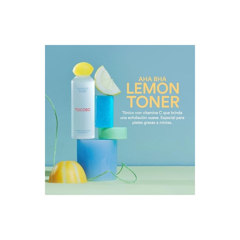 TOCOBO AHA BHA Lemon Facial Toner 150 ml Tónico Exfoliante