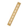 40x300mm Air Vent Cover - Aluminium Ventilation Grille - Gold
