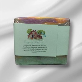 Homemade Pixie Glen Handmade Goat Milk Soap, Soft & Perfumy, Hand-cut 3.5-4oz Bar