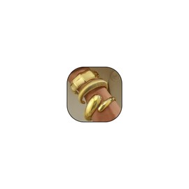 QUMAOJEW Chunky Gold Bangle Bracelet for Women Set for Woman Fashion Stackable Adjustable Thick Arm Cuff Bangles Stretch Jewelry (GoldA)