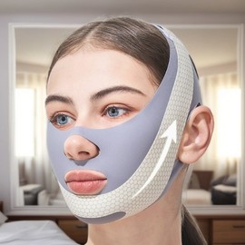 Dual Lifting Face V-Band for Elasticity Chin Band