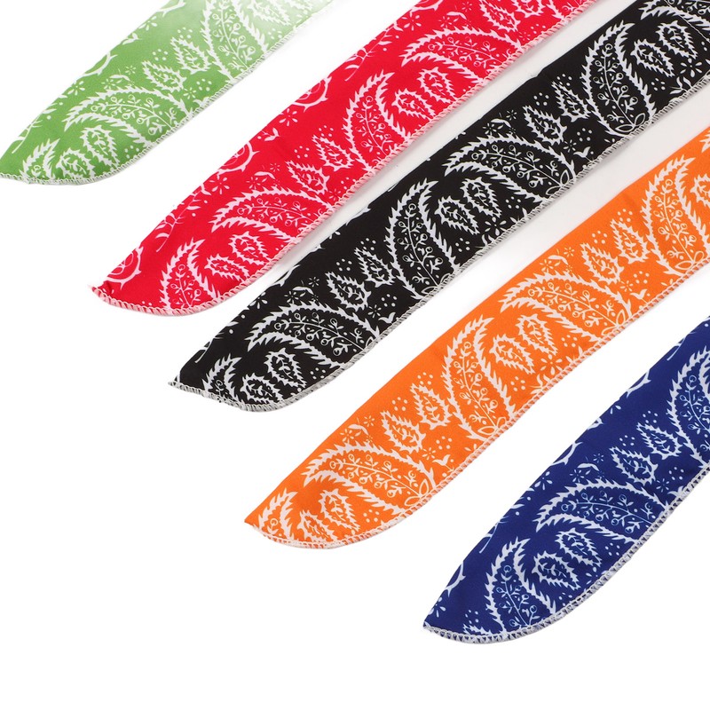 5Pcs Ice Cooling Scarf All Cotton Reusable Cooling Neck Scarf
