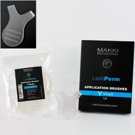 Makki 12 Y-Shape Eyelash Eye Lash Lift Curl Perm Applicators for perming Curling