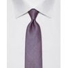 Vincenzo Boretti Men's Tie Pure Silk Houndstooth Pattern Elegant Men's