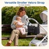 mommore Stroller Organizer with Insulated Cup Holders, Adjustable Stroller Caddy