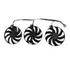3-Piece/Set,T129215SU,FDC10H12S9-C,PLD09210S12H,Video Card Fan,GPU Cooler,For ASUS ROG STRIX RTX 2080Ti RTX