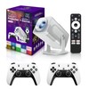 HCS350 Pro Projector and game,Retro 4K Smart Game Projector 1280*1080P