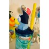 Bluey 3D figure cup with straw