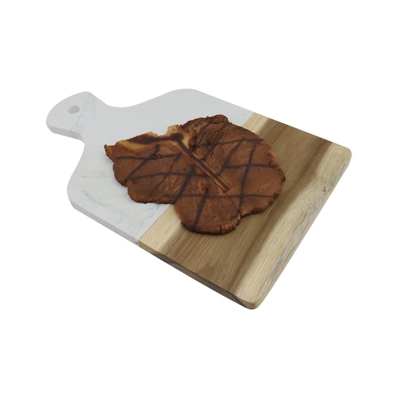 HEVSTIL Marble Cutting Board, Marble and Acacia Wood Cutting Board