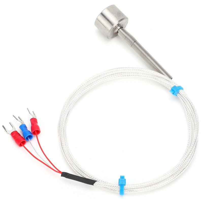 PT100 Magnetic Temperature Sensor Waterproof Adsorption Thermistor -60 to +150℃(5meters