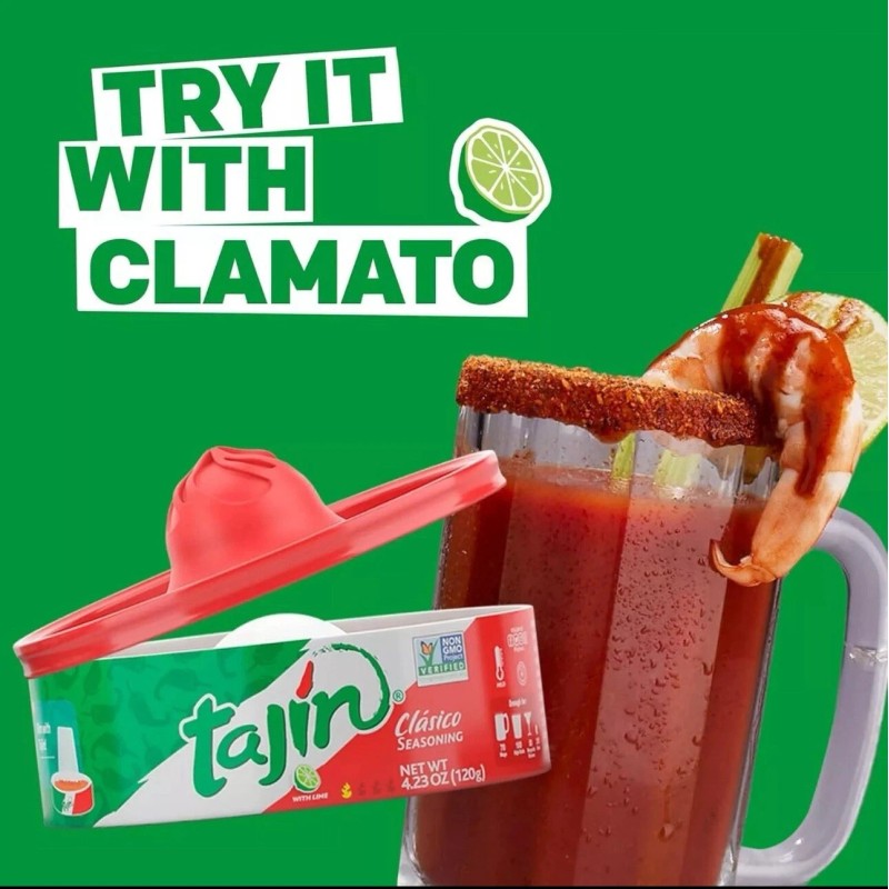 TAJÍN 2 Pack - Tajin Clásico Chile Lime Seasoning Rimmer