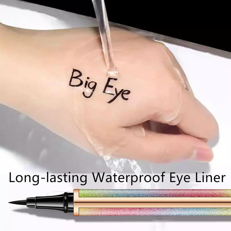 EHIOG Waterproof Liquid Eyeliner Black - Precise Liquid Smudge-proof Liquid