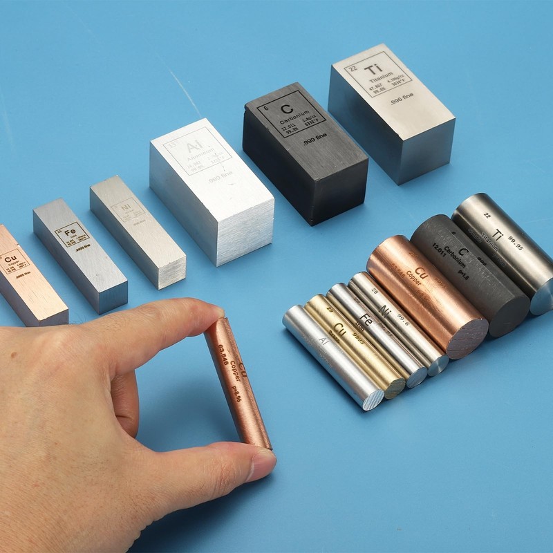PATIKIL Nickel Stick 0.4" x 2" High Density Nickel Element