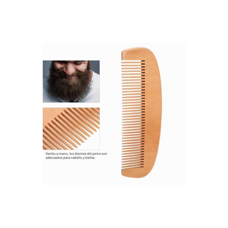 Wytino Peine de Barba para Hombres, Kit de Peine de