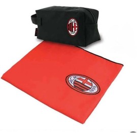 Sfiziosa Rossonero Microfibre Sports Towel 50 x 100 cm with Case Black