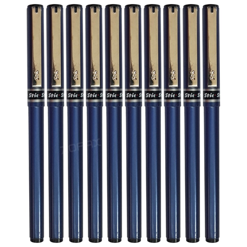 HF830 Fineliner Pens, BLACK, Fine Point (0.5mm), Pack of 10,