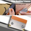 YUENTOEN Woodworking Edge Trimmer, Edge Banding Trimmer Tool with 1Pc
