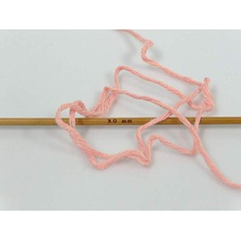 Light Salmon Cotton Bamboo Yarn - 50 Gram, 153 Yards, 2 Weight (Sport, Fine)