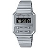 Casio Unisex 33.00mm Quartz Watch with Silver Digital dial and