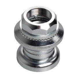 PZRT Bicycle Bowl Set 25.4mm Bowl Set Head 8 Piece Bowl Set Silver Iron Bicycle Fork Bowl Set for Mountain Bike Bicycle Fork Bowl Set Replacement